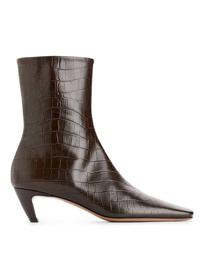 Bottines en cuir