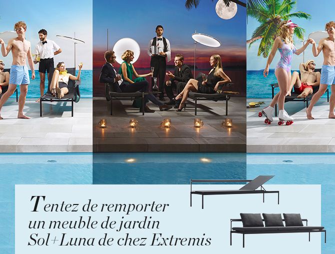 Gagnez un salon de jardin Sol + Luna d’Extremis