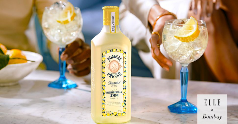 LE BOMBAY DRY GIN SE PARE DE NOTES CITRONNÉES RAFRAÎCHISSANTES