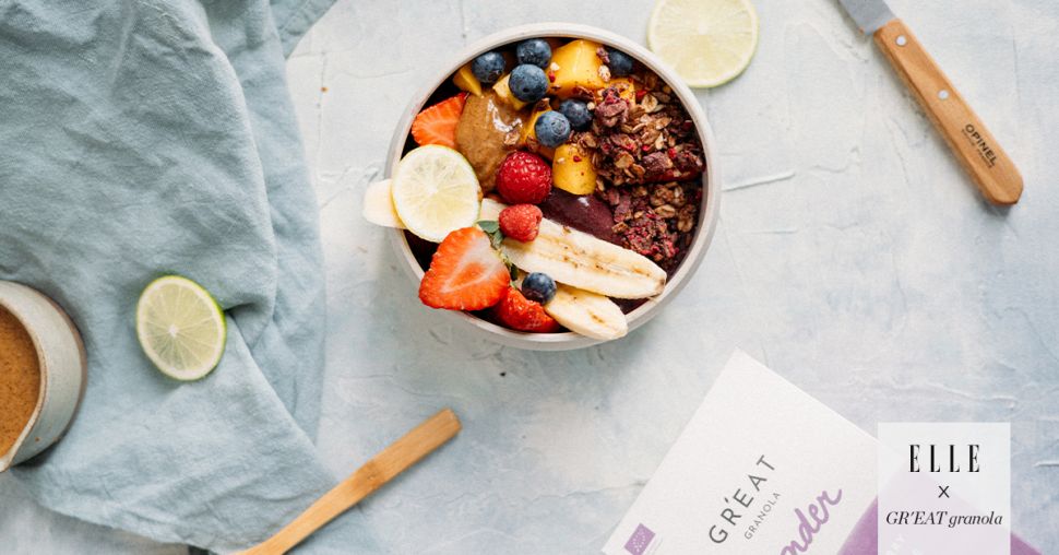 Açaï bowl : les recettes easy & healthy de GR’EAT granola n’ont pas fini de nous faire craquer