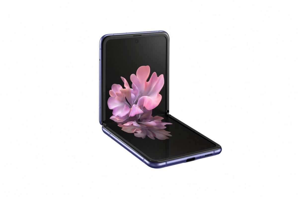 Samsung Galaxy Z Flip Purple Mirror