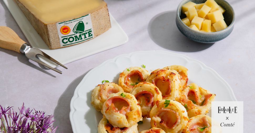 4 recettes à base de Comté pour un apéro raffiné