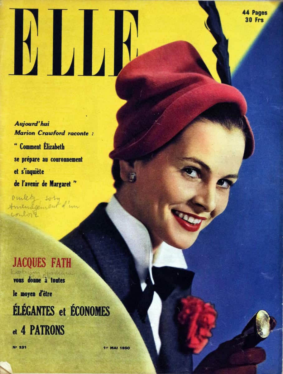 ELLE france, mai 1950