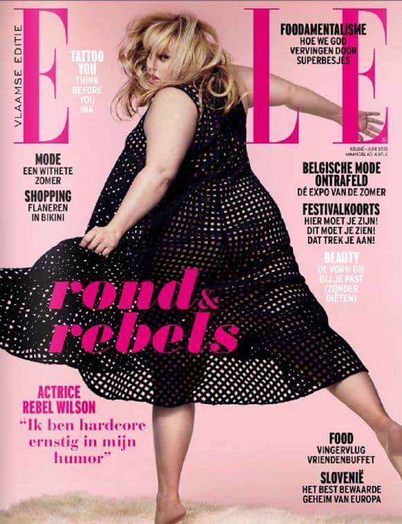 ELLE Belgique 2015, Rebel Wilson