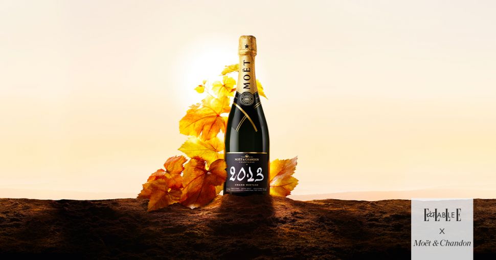 MOËT & CHANDON GRAND VINTAGE 2013, la quintessence d’une année 