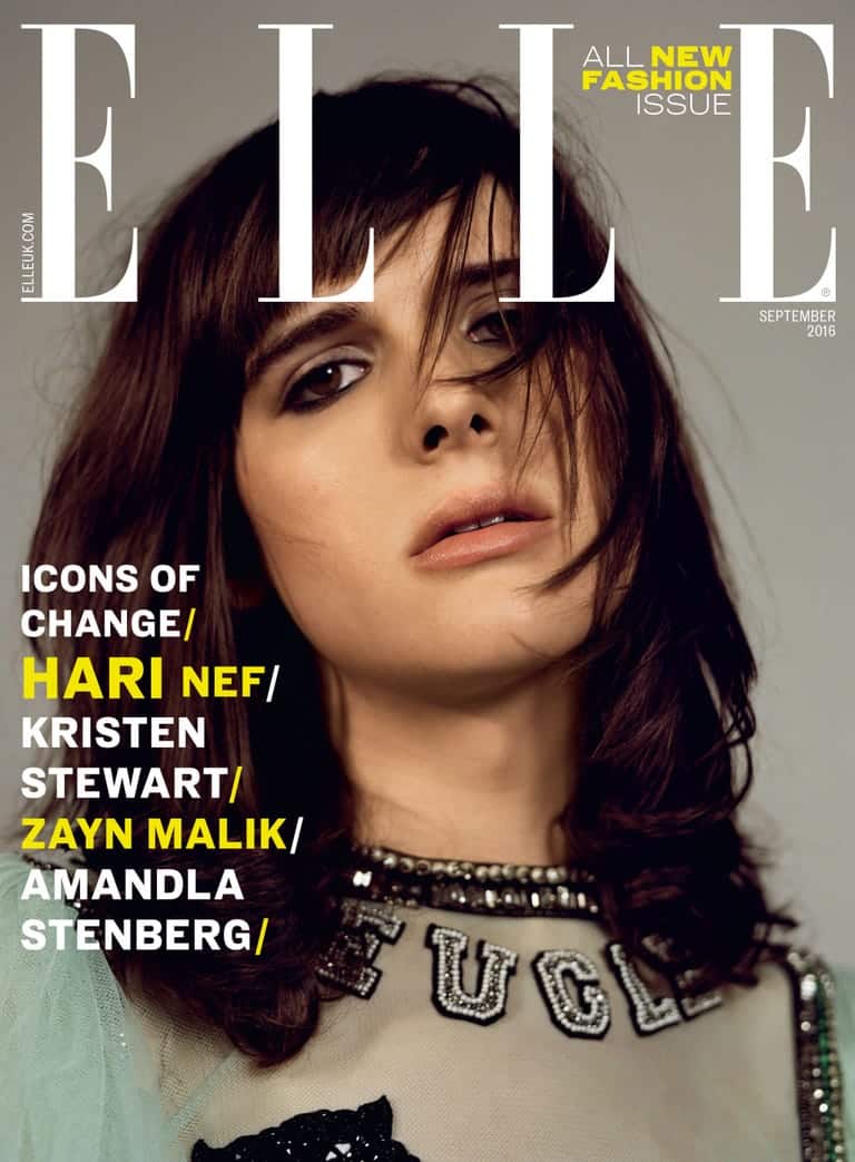 ELLE UK 2016, Hari Neff, première femme transgenre en couverture