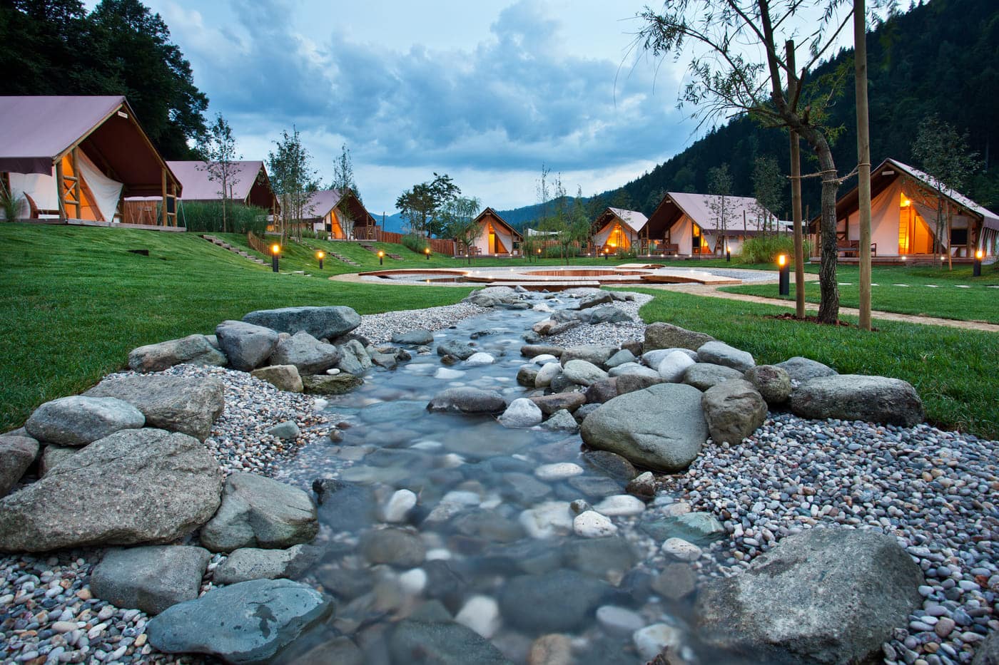 ©Herbal Glamping des hôtels Charming Slovenia