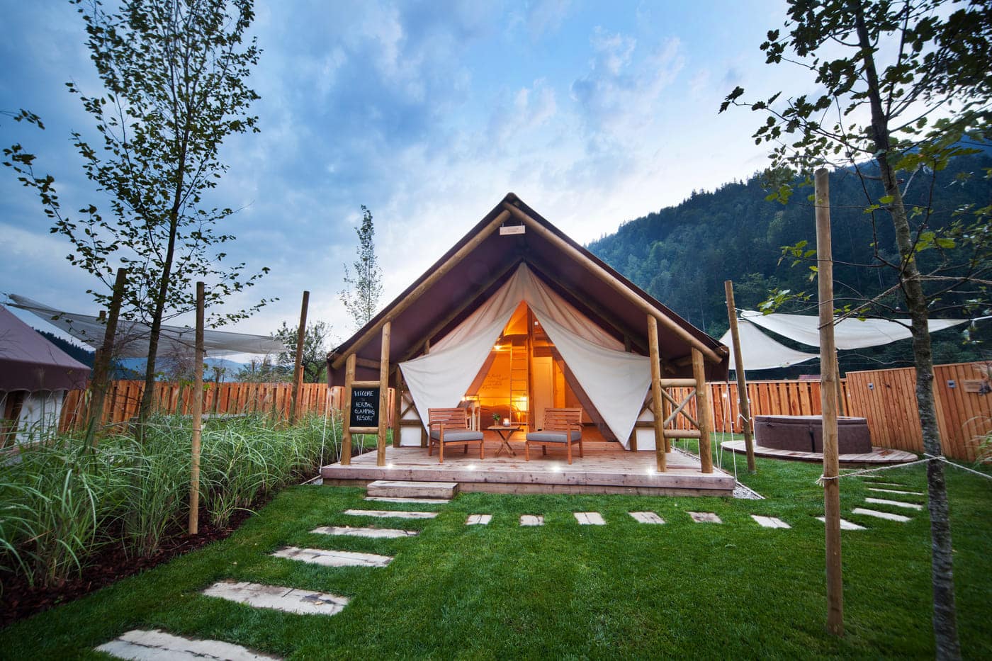 ©Herbal Glamping des hôtels Charming Slovenia