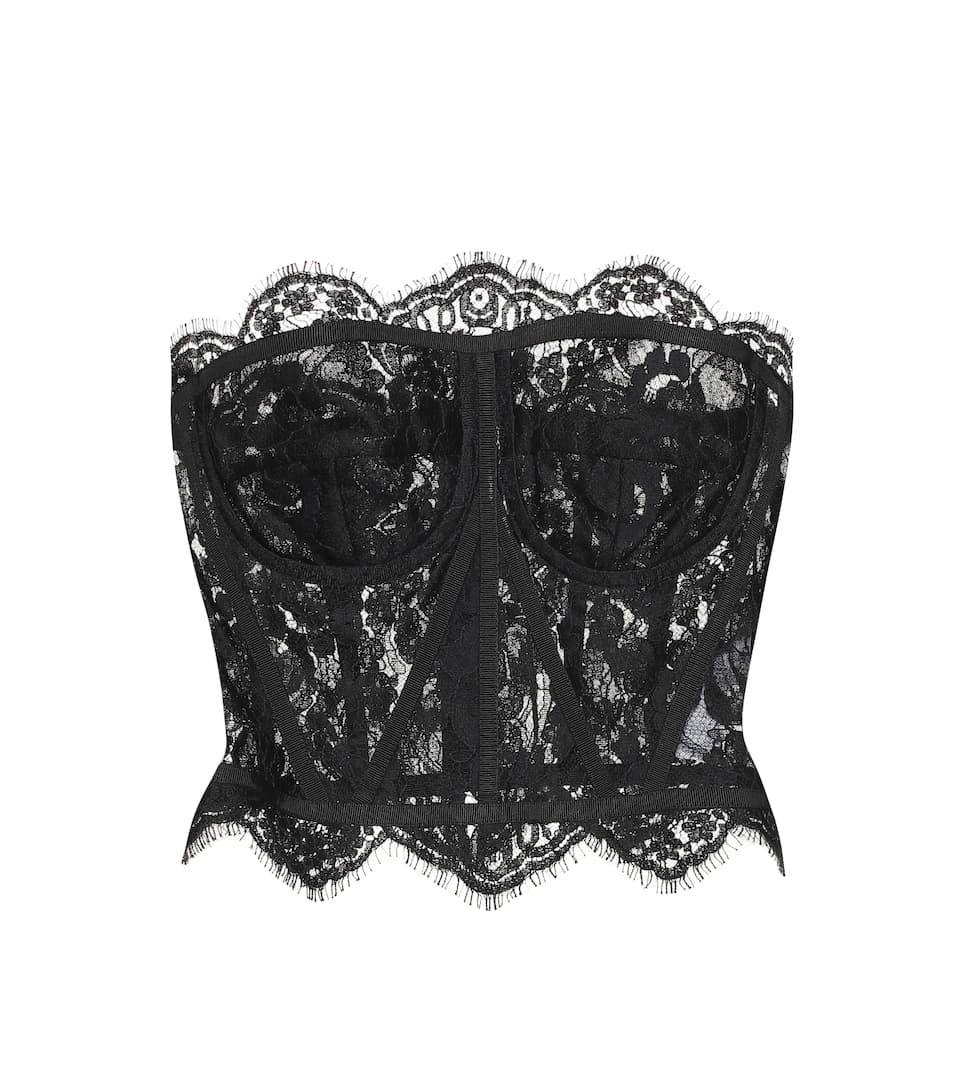 bustier en dentelle