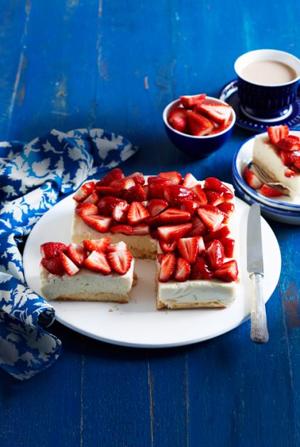 Tartelette aux fraises, chocolat blanc et spéculoos