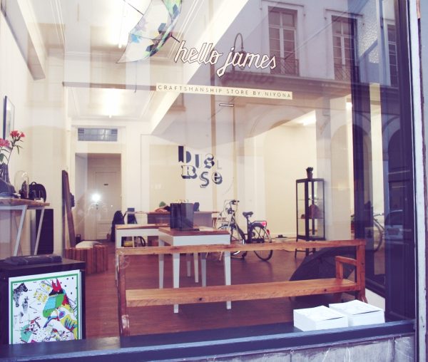 Hello James, un nouveau concept-store à Bruxelles