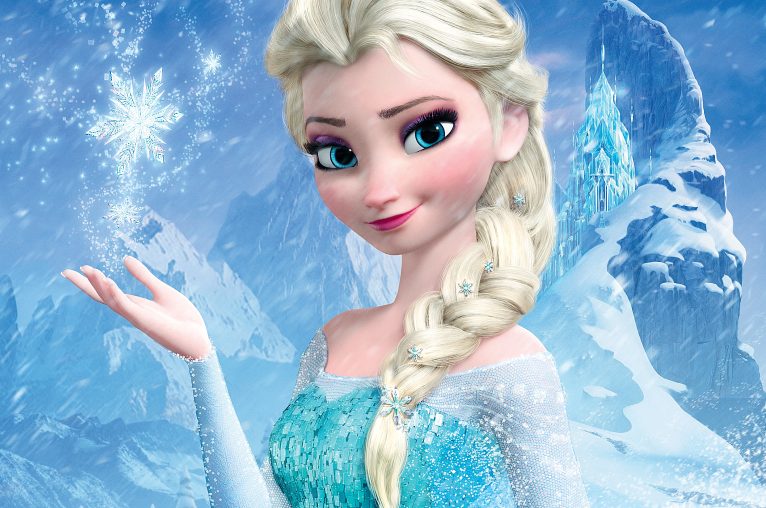 Le make-up d’Elsa la reine des neiges