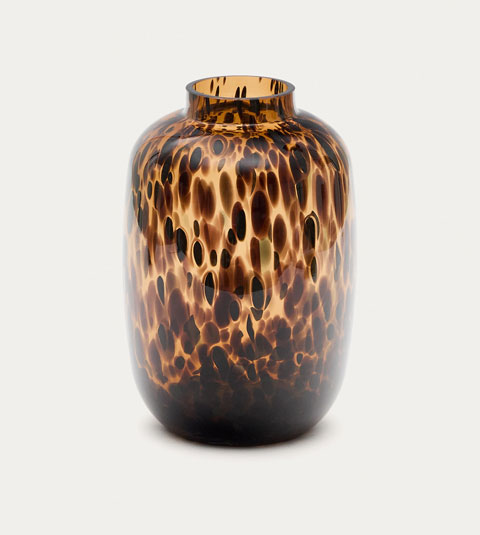 tendance léopard vase