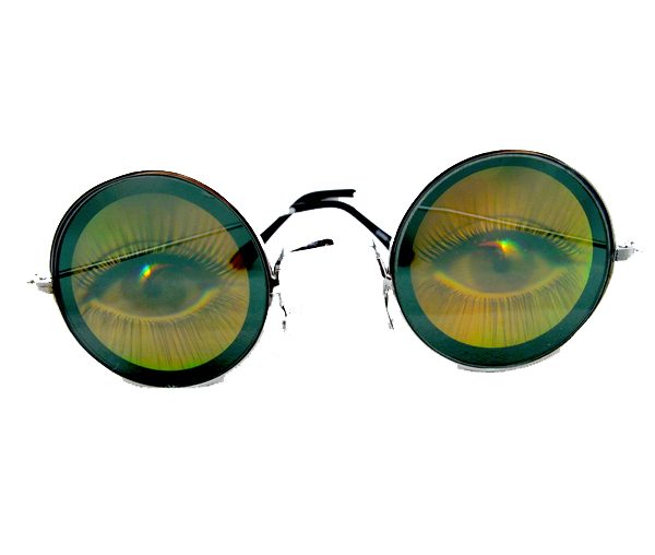 Les lunettes hologramme des 90’s