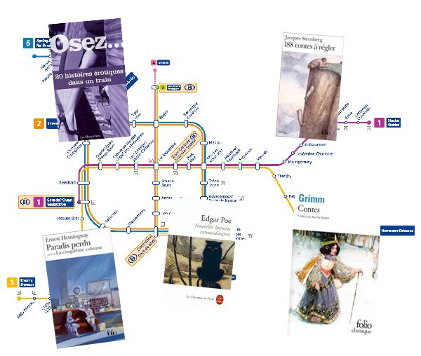 5 livres à lire dans le métro