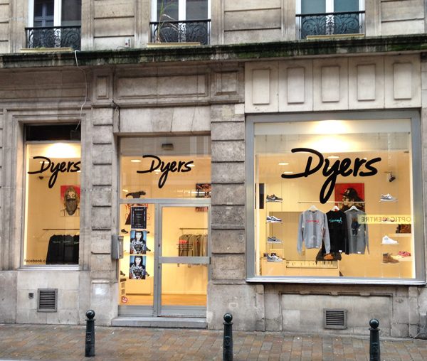 Dyers: le nouveau concept store street wear à Bruxelles