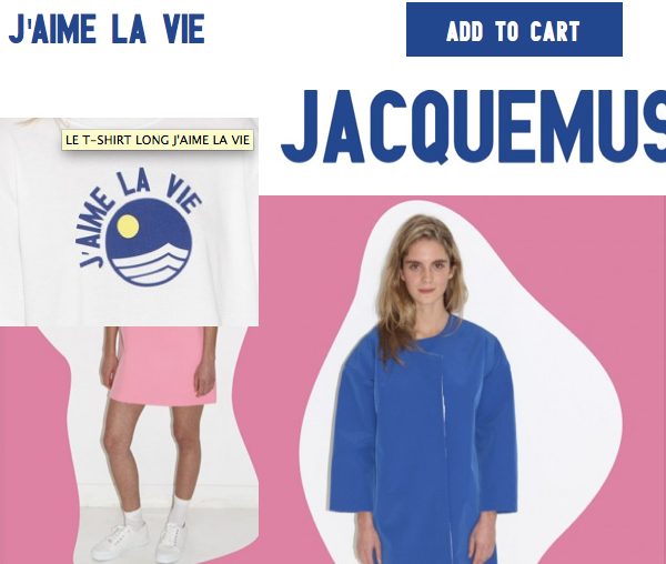 L’e-shop Jacquemus