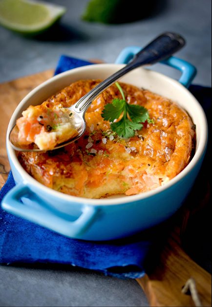 Clafoutis salé de l’étudiant