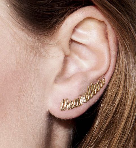 Boucles d'oreilles personnalisées au prénom