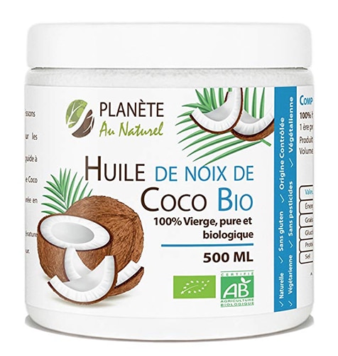 huile de coco