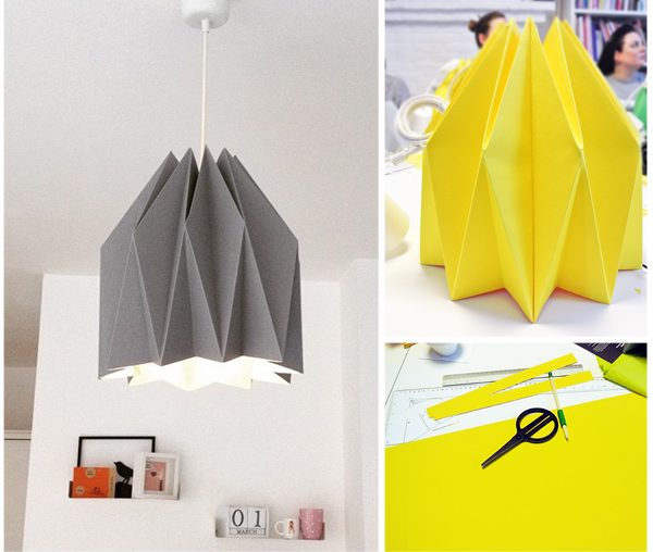 L’atelier lampe en origami par BE CRAFTY