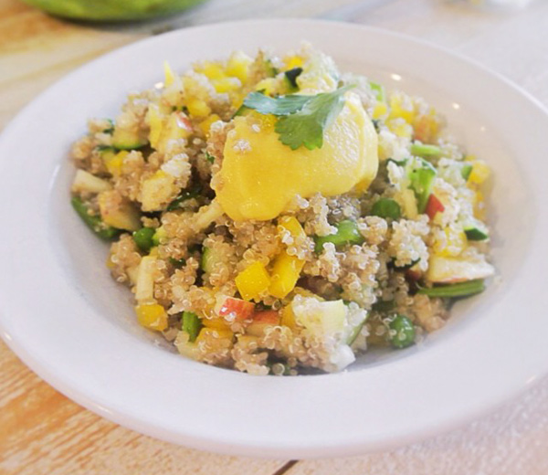 Recette: la salade détox et bio au quinoa