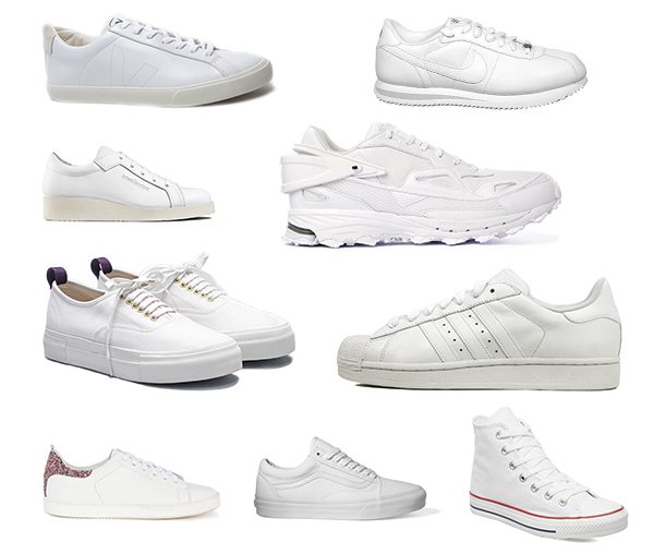 10 paires de sneakers blanches pour cet été