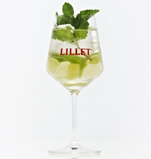 Cocktail d’été avec du Lillet