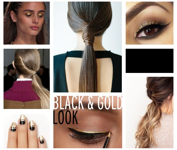 Tutorial: le look Black and Gold de Charleroi