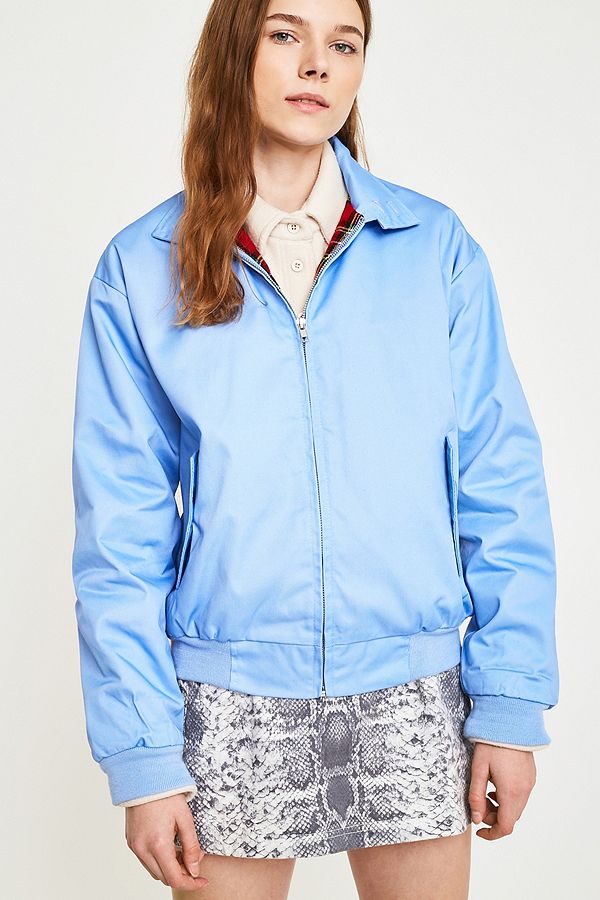 bomber bleu ciel urban outfitters