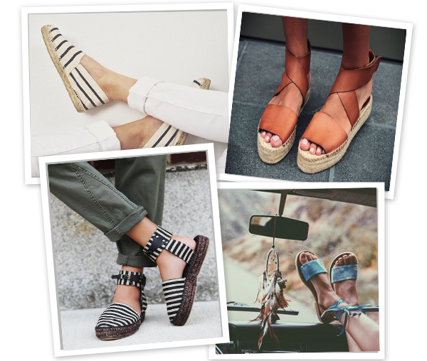 10 façons de porter des espadrilles