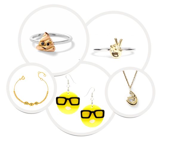 10 bijoux emojis