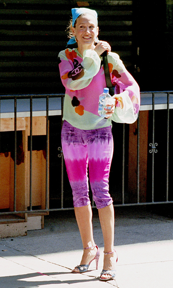 carrie bradshaw tie & dye