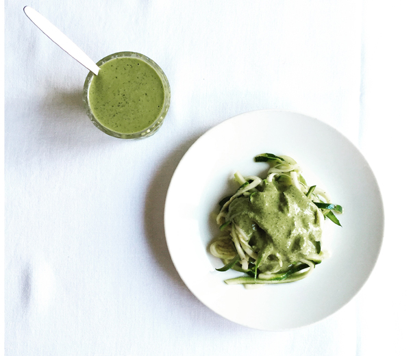 Recette: le pesto vert light