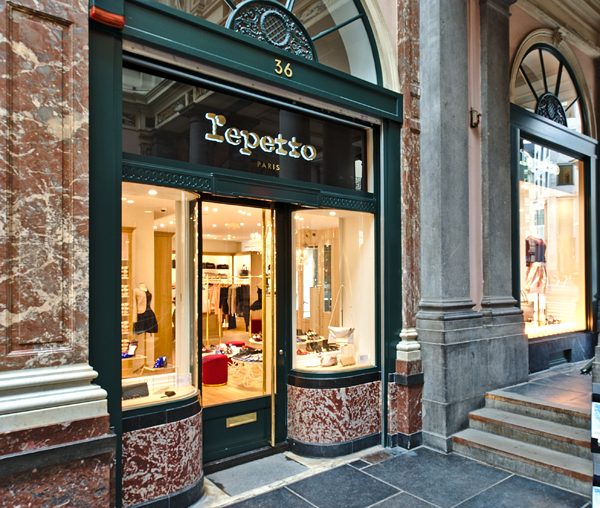 Repetto a ouvert sa boutique à Bruxelles