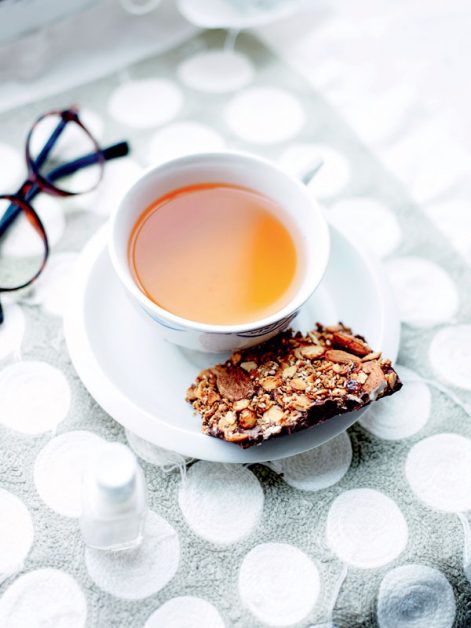 Barres au soja, aux amandes et au chocolat