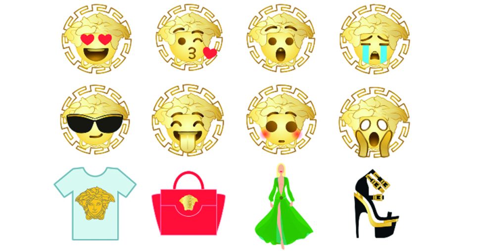 Versace lance ses propres émojis