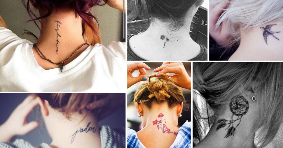 15 jolis tatouages à se faire dans le cou