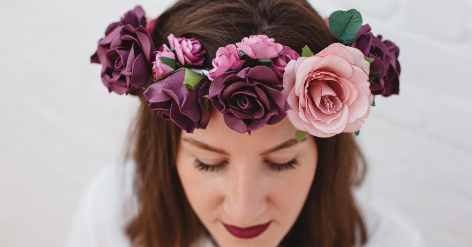 Le DIY du mercredi: la couronne de fleurs pour la mariée