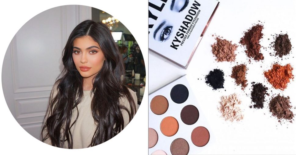 Kylie Jenner sort une palette de fards à paupières