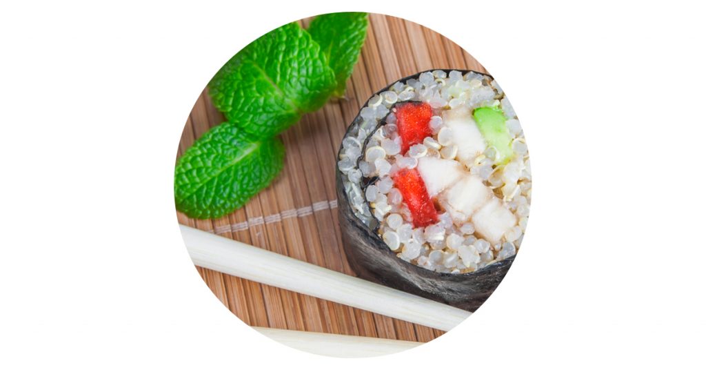 Recette: le healthy maki au quinoa