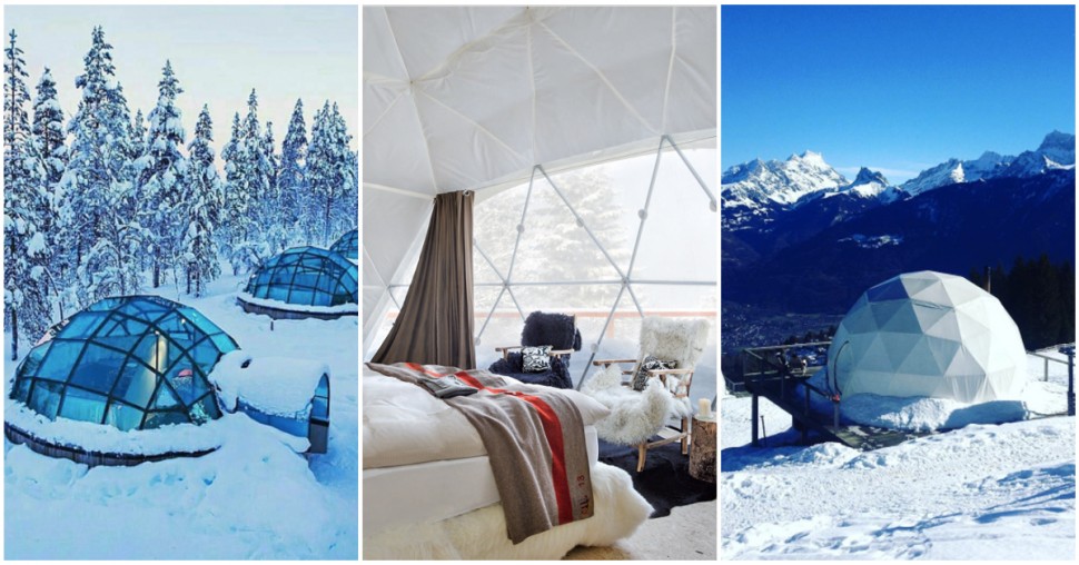 5 hotels bulles particuliers pour une nuit sous la neige