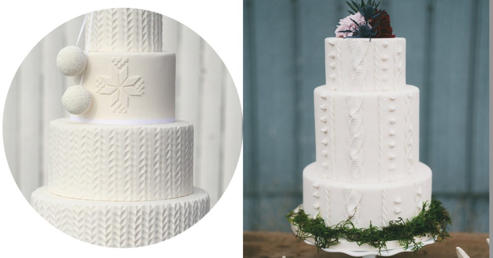 Les 6 plus beaux gâteaux pour un mariage en hiver