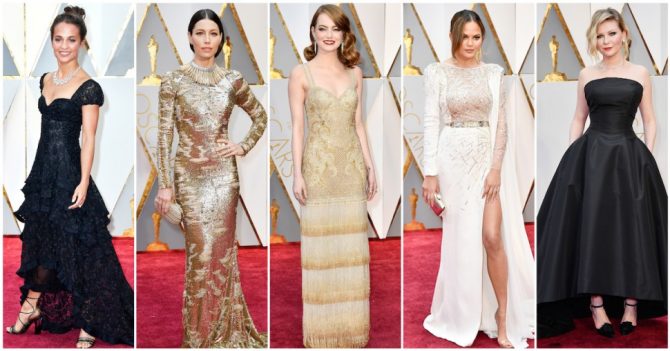 Oscars 2017: les plus beaux looks du tapis rouge