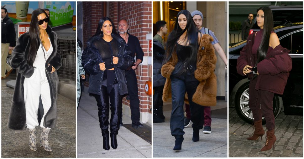 10 looks inspirants de Kim Kardashian à la fashion week de New York