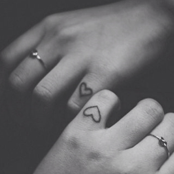 tatouage saint valentin couple