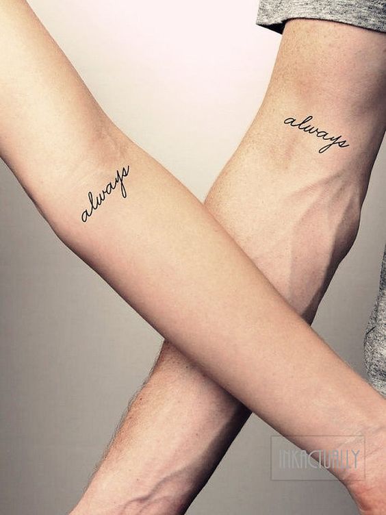 tatouage saint valentin couple