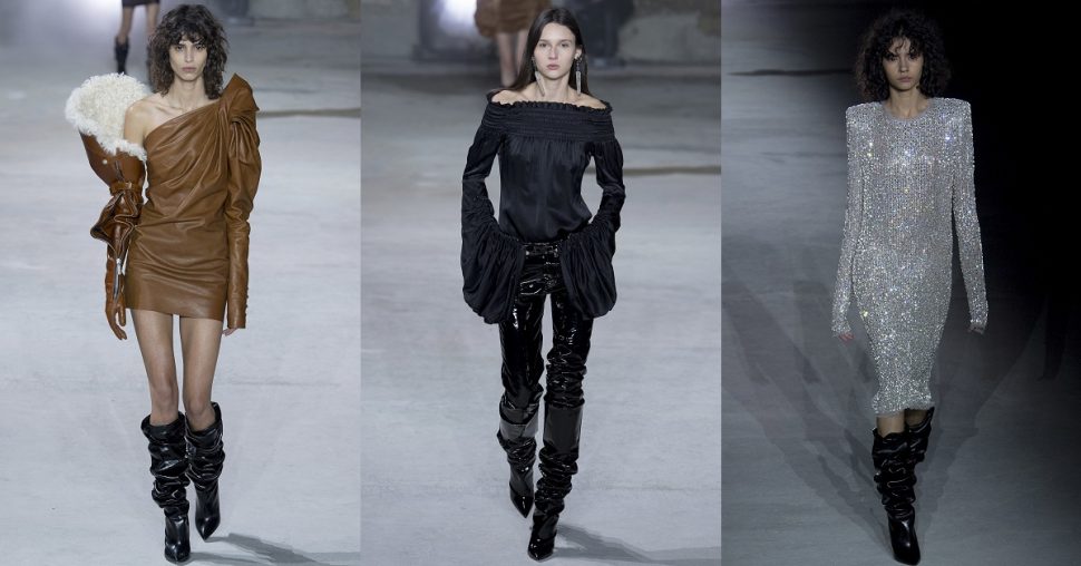 PFW : Anthony Vaccarello chez Saint Laurent, ça tombe parfaitement