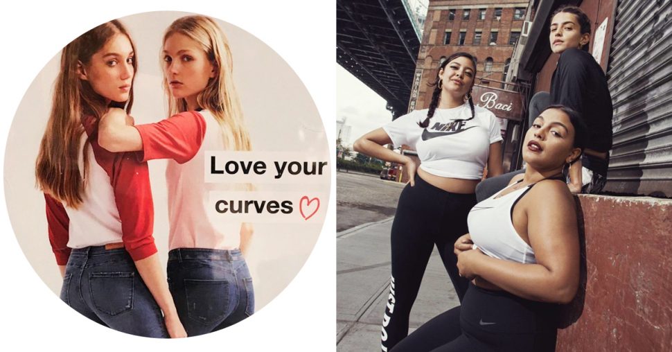 Zara vs Nike: c’est quoi pour vous un top curvy?