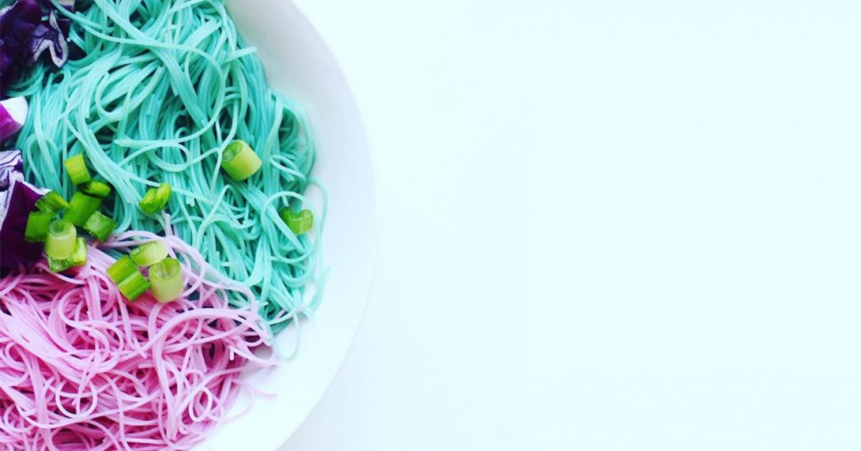 Unicorn noodles : la nouvelle tendance healthy sur Instagram